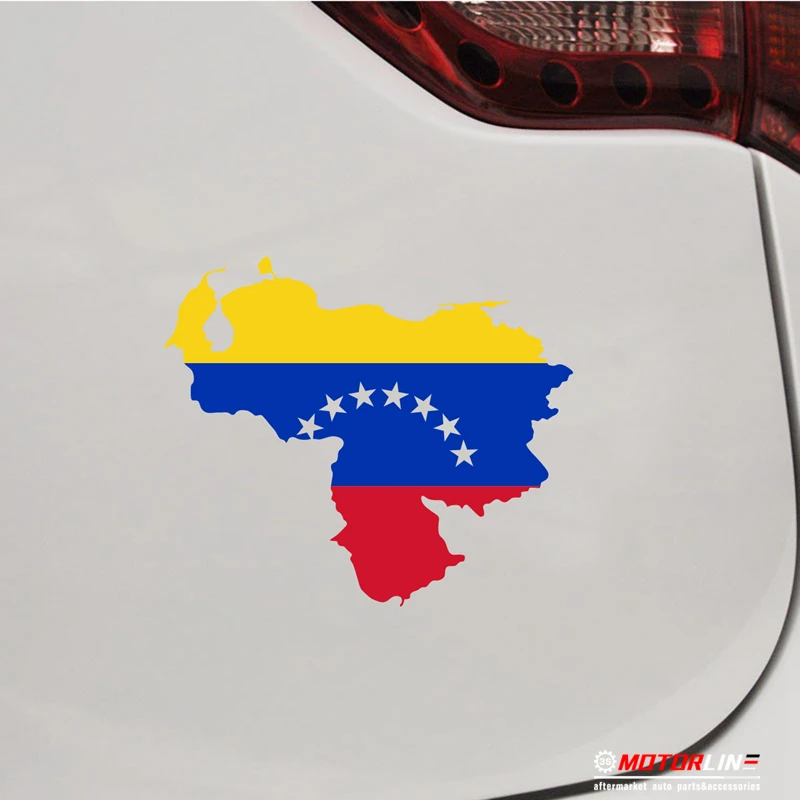 

Map Flag of Venezuela Decal Sticker Car Vinyl pick size die cut no bkgrd