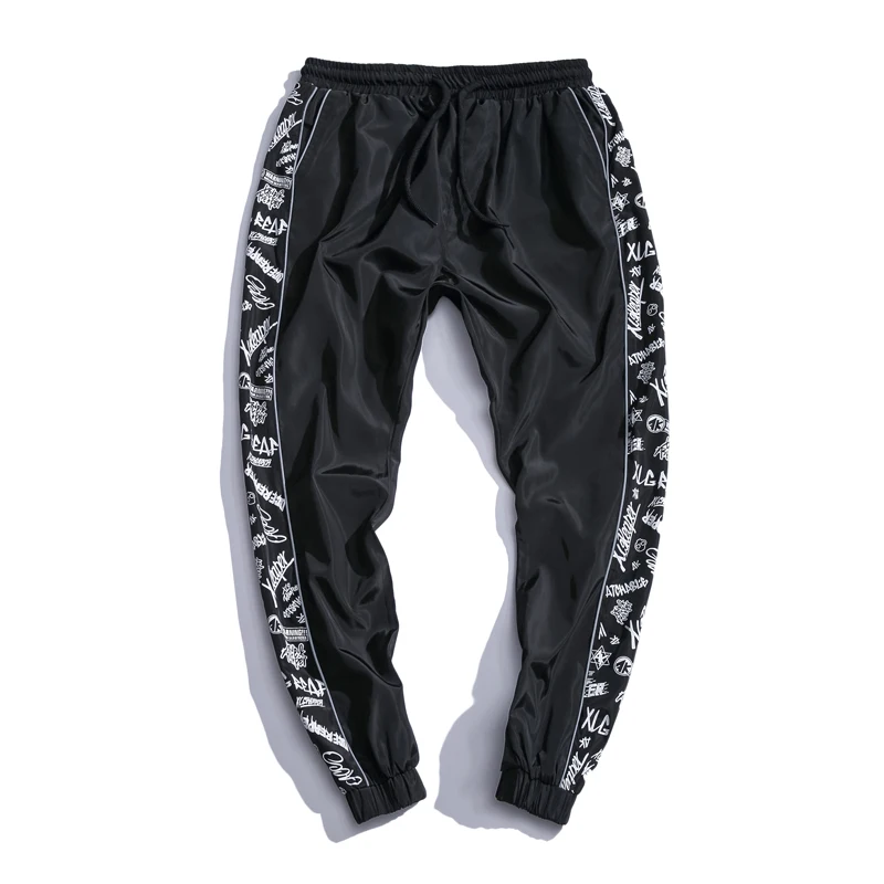 Новые осенние мужские брюки с эластичной резинкой на талии спортивная одежда камуфляжные боковые полосы Highstreet Jogger Sweat pants Y1311