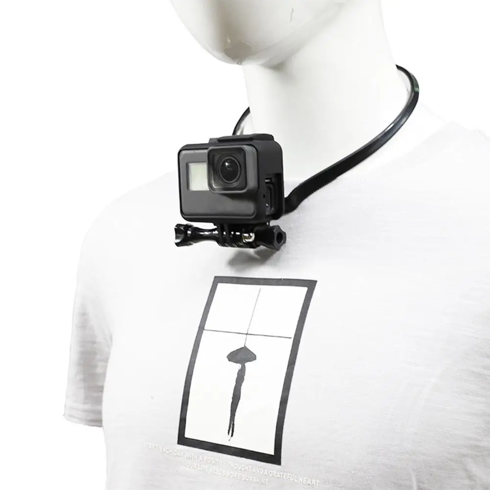 For Gopro Hero7 / 6 / 5 Hanging Stand Sports Camera Neck Chest Fixed Base Accessories Camera Accessories