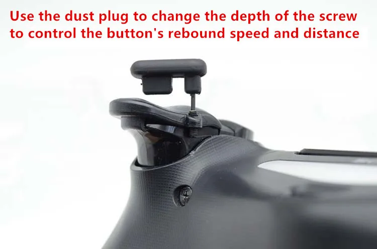Ps4 Gamepad R2 L2 Trigger Extenders With Dust Plug Dual Triggers Attachments For Playstation Ps4 Dualshock 4 Ps4 Pro Ps4 Slim Extender Extender Pro Aliexpress