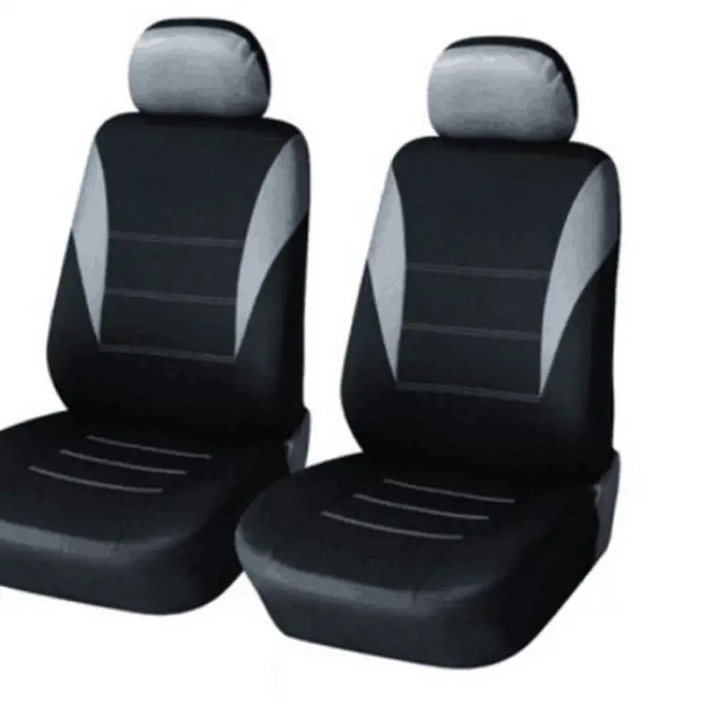 Четыре сезона универсальный чехол для автомобильных сидений губка внутренняя Передняя подушка для сиденья в автомобиль 4 шт. легко моется и устанавливается для автомобиля грузовика - Название цвета: gray