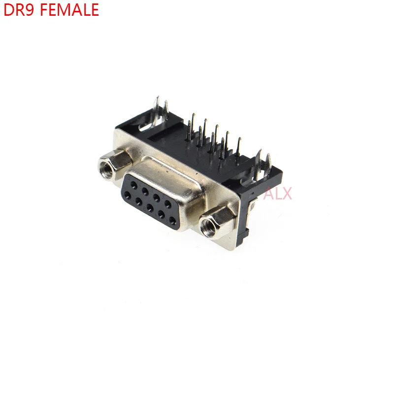 5 шт. разъём для печатной платы 9 контактов под прямым углом|adapter connector|l connectoradapter