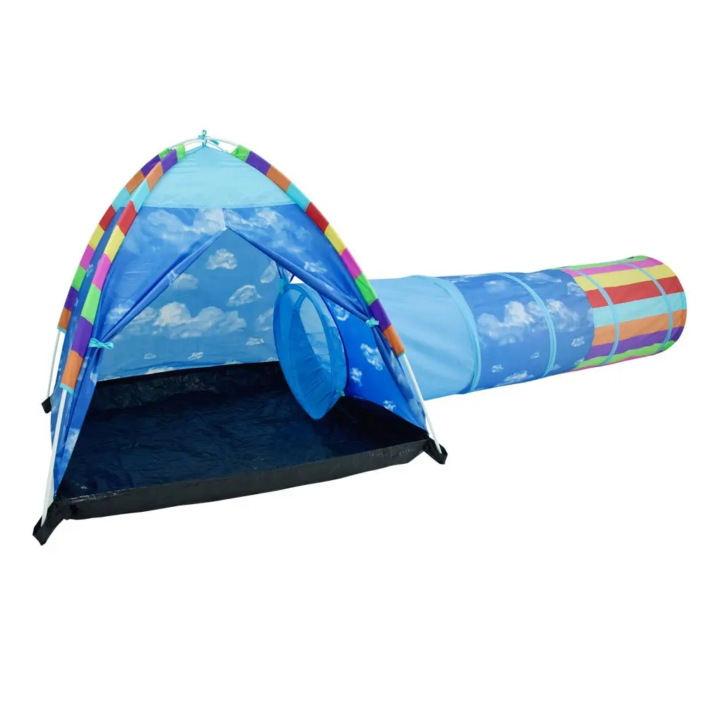 Kids Children Baby Dome Tunnel Tents Waterproof Sports Climbing Play Tent Small Tipi Bedroom Automatic Pop Up Toys for Indoor