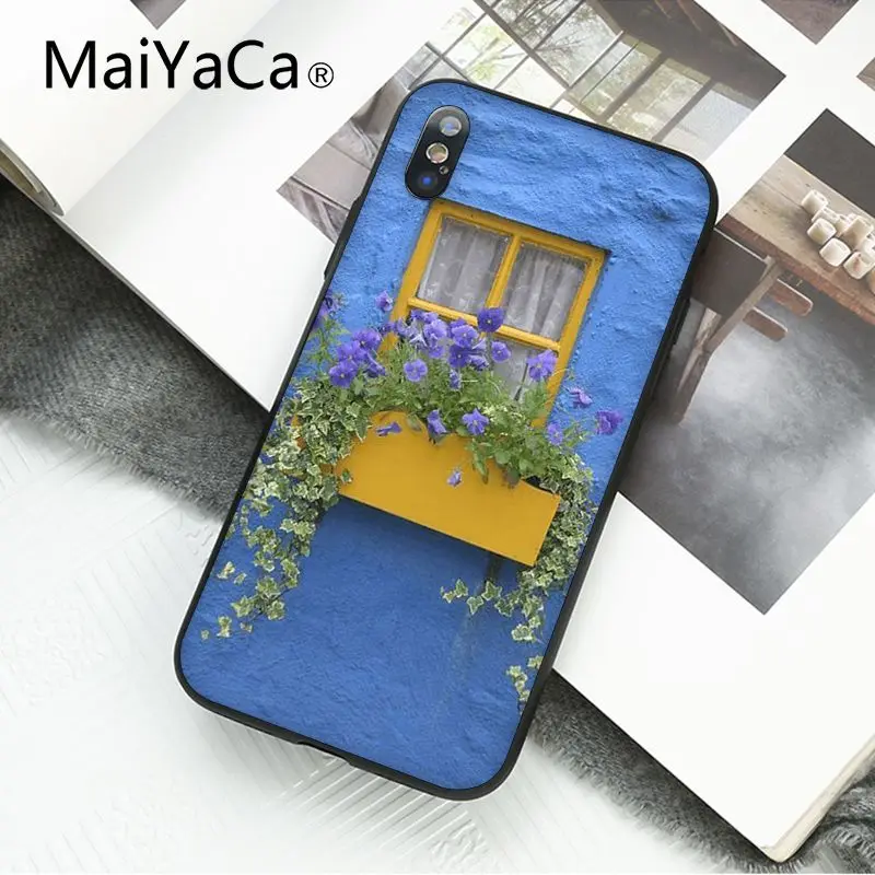 Travel Places Windows Flower Garden Romantic Life