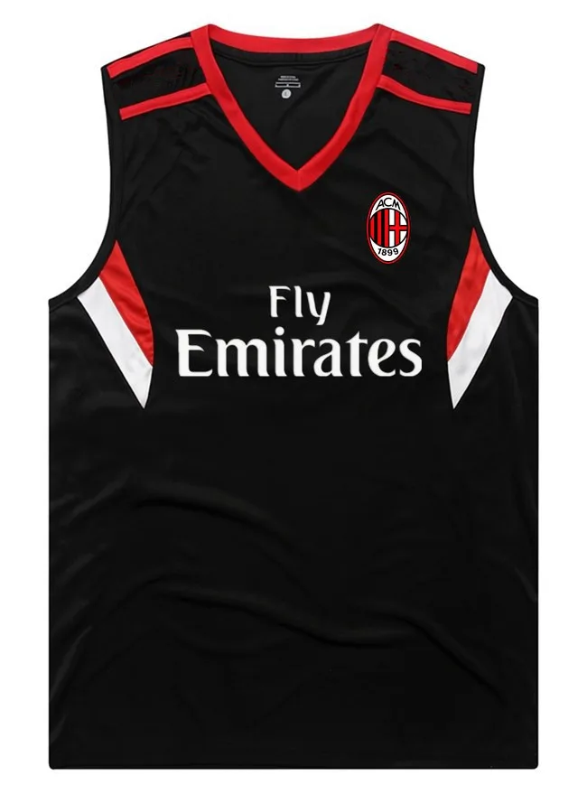 Ac milan sleeveless training jersey Clearance
