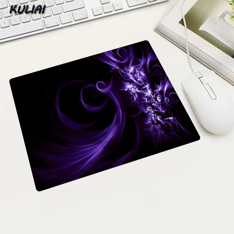 XGZ креативный фиолетовый цветочный узор различные технические характеристики резиновый термостойкий Коврик для мыши для дома и офиса коврик для чаши