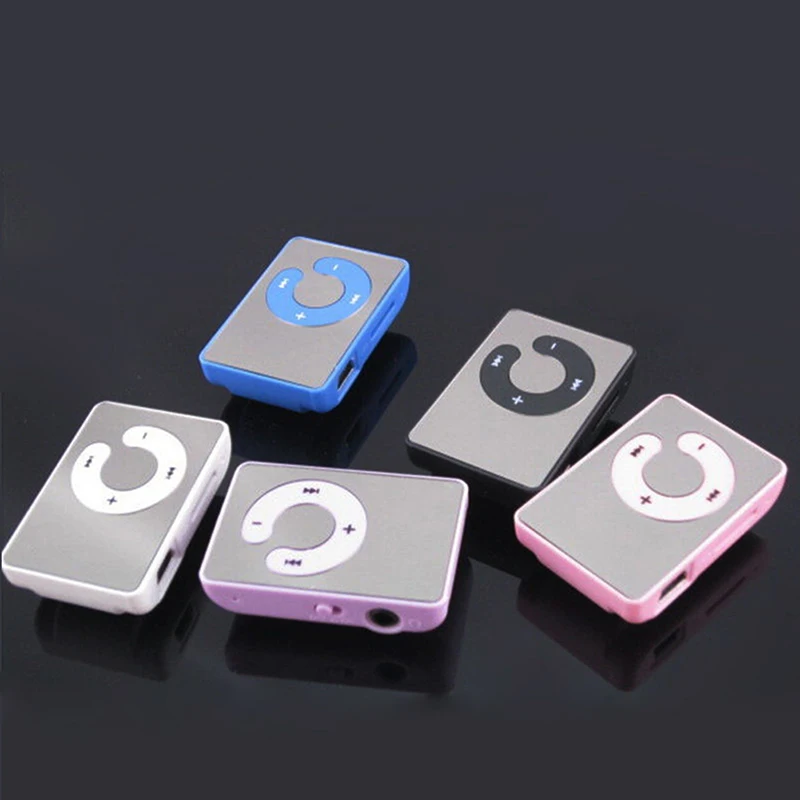 CUJMH MP3 мини Зеркало Клип плеер портативный модные спортивные USB цифровой