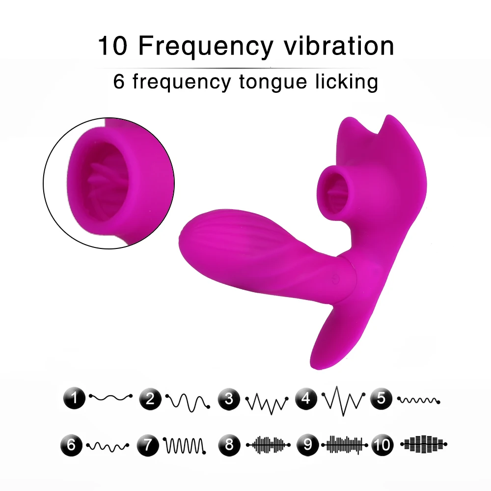Wearable Butterfly Dildo Vibrator for Women G Spot Clitoris Stimulate Wireless Remote Control Heating Vibrator Sex Toy For Adult (12)