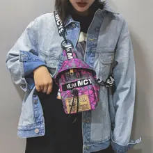 Новая женская сумка на груди сумки с надписями Lingge широкая сумка на плечо модные унисекс маленькие дорожные сумки через плечо женские сумки-мессенджеры