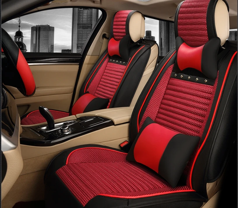 Best quality! Full set car seat covers for Nissan Juke 2017-2010 breathable comfortable wear-resisting Free shipping | Автомобили и