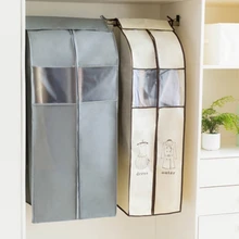 WHISM водонепроницаемый чехол для одежды, сумка для одежды, утолщенная куртка, костюм, сумка на молнии, чехол для одежды, сумка для хранения, чехлы для одежды