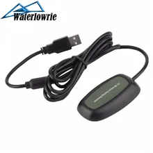Беспроводной ПК USB 2,0 приемник для xbox 360 контроллер игровой USB ресивер адаптер ПК приемник для microsoft для xbox 360 с CD
