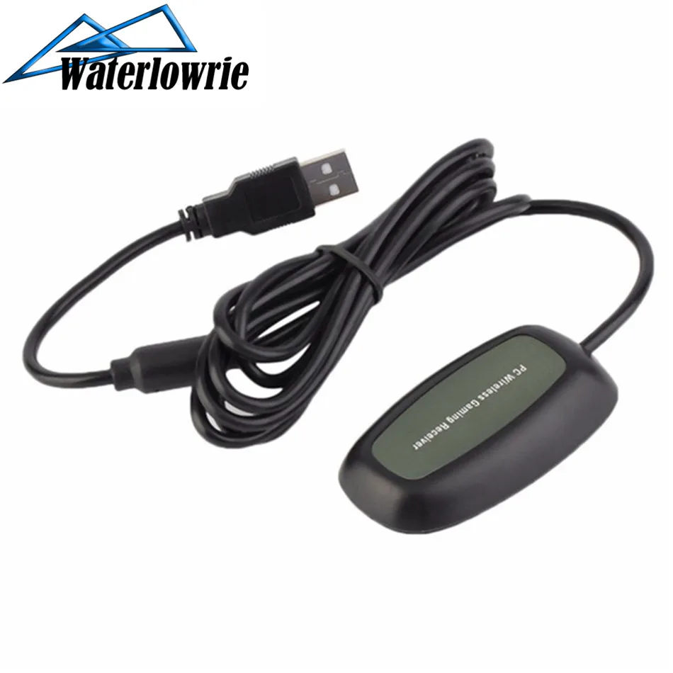 

Wireless PC USB 2.0 Receiver for Xbox 360 Controller Gaming USB Receiver Adapter PC Receiver For Microsoft for XBOX 360 with CD