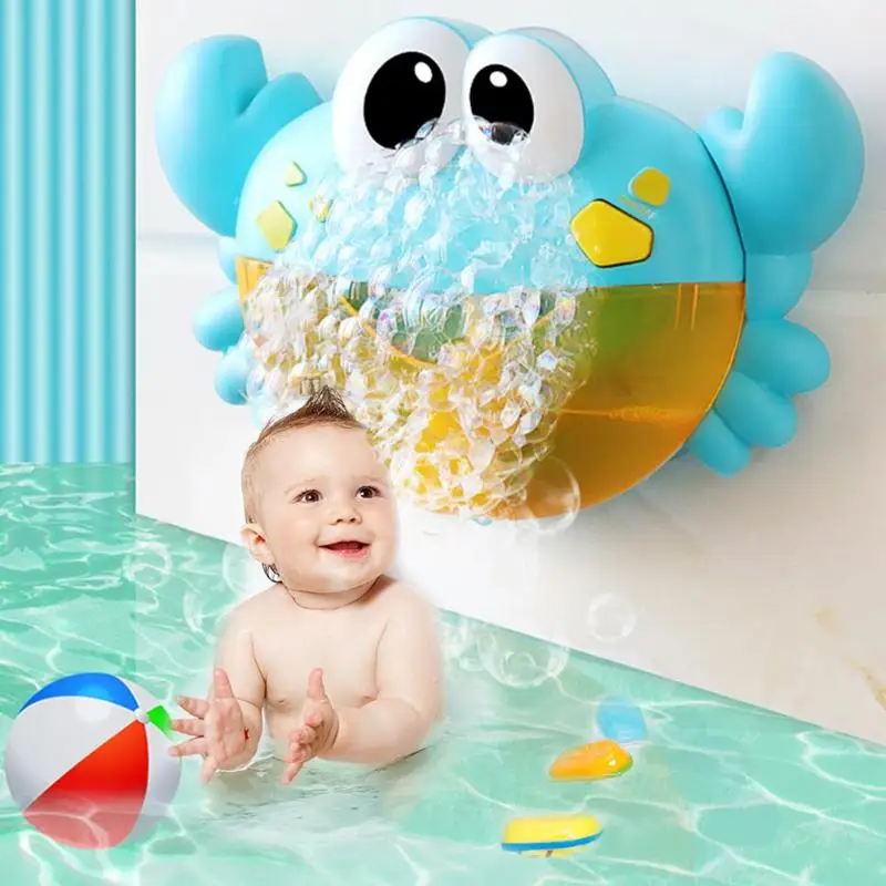 Машина для мыльных пузырей Игрушки ванны уличная лягушка и крабы автоматическая