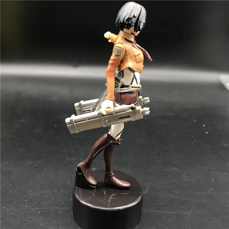 4 7 &quotshingeki no kyojin attack on titan mikasa ackerman фигма ПВХ фигурка Аниме Модель Коллекционная