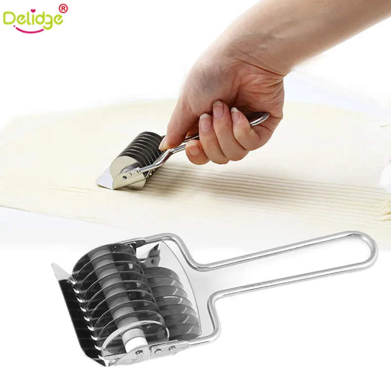 

Delidge 1pc Noodles Cutter Stainless Steel Garlic Ginger Chopper Noodle Manufacturer Machine Accessories Kitchen Tools