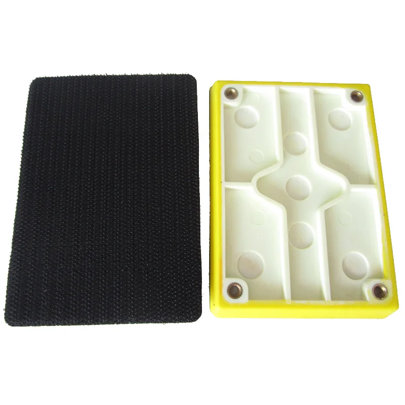 

Rectangular Sanding Pad 70*100mm Hook and Loop Sander Backing Pad Abrasive tools Grinder Accessories