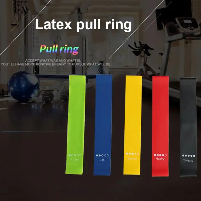 1 комплект фитнес-Эспандеры из латекса 5 шт. набор петель для занятий спортом Фитнес-FI-19ING