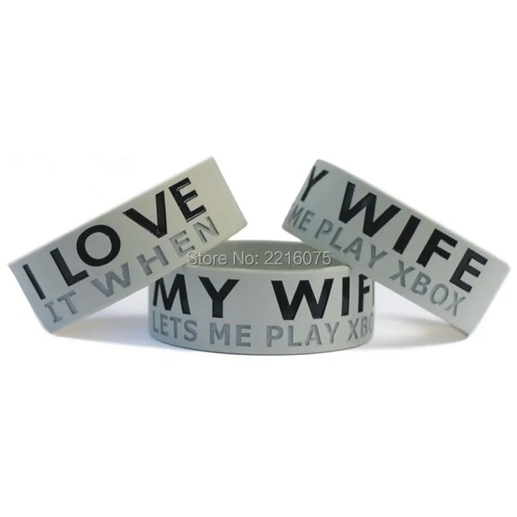 I Love It When My Wife Lets Me Play Xbox Wristband