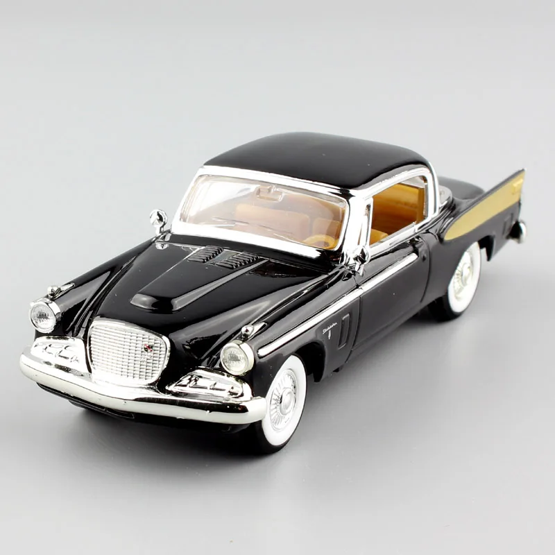 1/43 Масштаб Мини Делюкс 1958 Studebaker Golden Hawk hardtop coupe литой металлический мятный модельный автомобиль фургон игрушки для детей мальчик