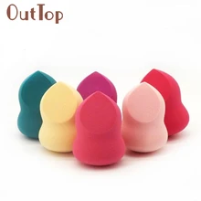 Абсолютно и высококачественный 1 шт. Pro Makeuppowder слоеные основы красоты клещи Calabash губка 04,21