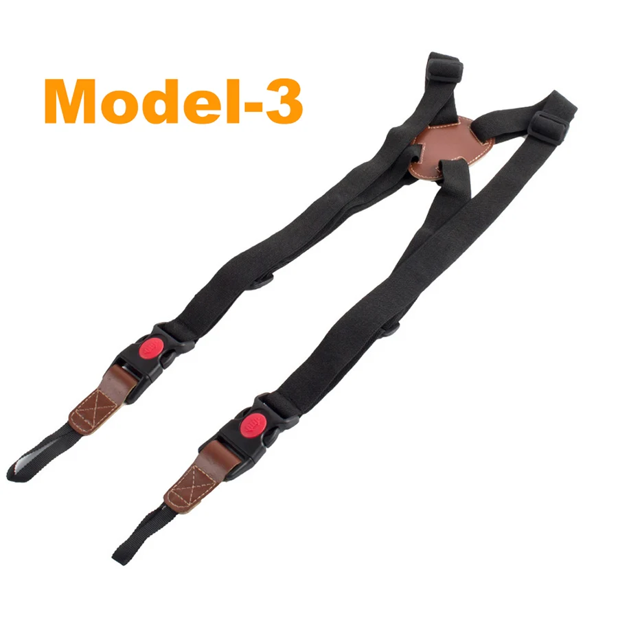

Deluxe 4 Way Adjustable Deluxe Binocular Strap Black-binocular Harness Telescope