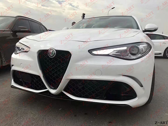 Z-ART QV body kit для Alfa Romeo Giulia PP body kit для Alfa Romeo Giulia- тюнинг body kit впрыск PP бампер