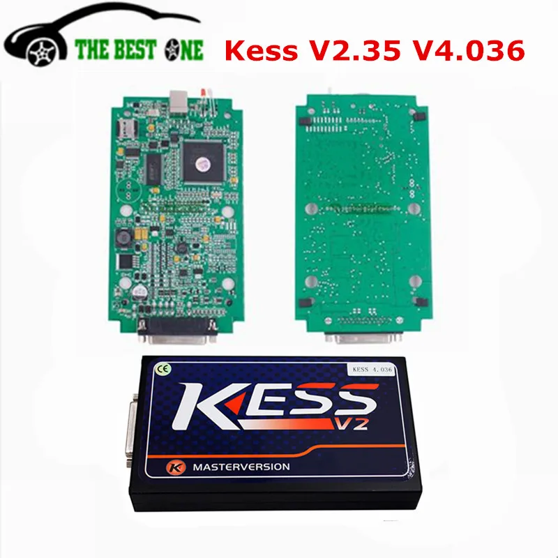 

2018 V2.35 No Token Kess V4.036 Main Unit With Murata Filters KESS V2 Master ECU Programmer OBD2 Manager Tuning Kit 4.036 2.35