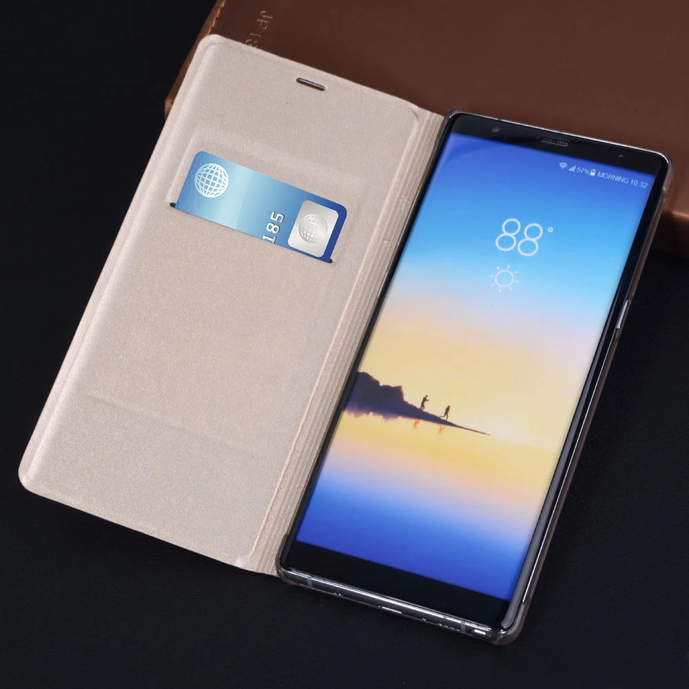 Роскошный кожаный флип-бумажник чехол для samsung Galaxy S9 S9plus S 9 Plus 9s 9plus SM G960 G960F G965 G965F