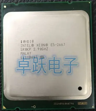 Intel Xeon E5 2667 2,9 ГГц 6 ядер 15 м 8GT/s LGA2011 130W процессора сервера SR0KP процессор Процессор