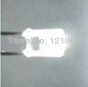 Высокоинтенсивный Белый 3 мм светодиодный светильник 2X3X4 мм DIP СВЕТОДИОДНЫЙ 6000-6500K 3,0-3,5 в квадратный светодиодный Диод(CE& Rosh