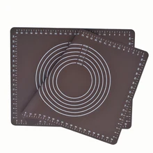 Антипригарный пищевой силиконовый коврик для разминания термостойкий DIY Торт Кондитерские гаджеты инструмент для выпечки Кухонные аксессуары и принадлежности для дома