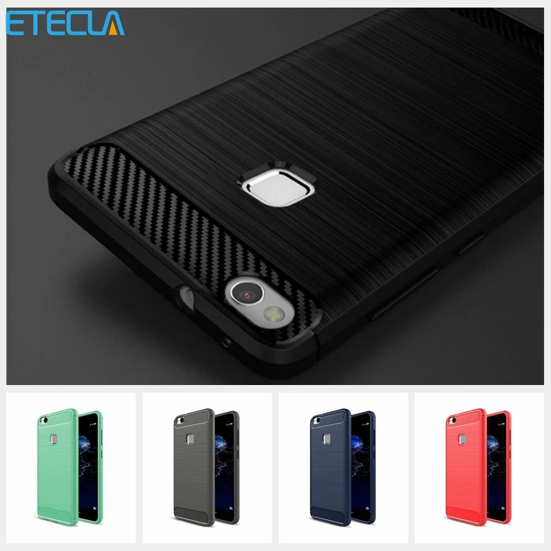 

For Huawei P10 Lite Case On Huawei P10 Lite Cover P10lite P10 Mini Premium Original Silicone Mix Hybrid Protective Soft Shell