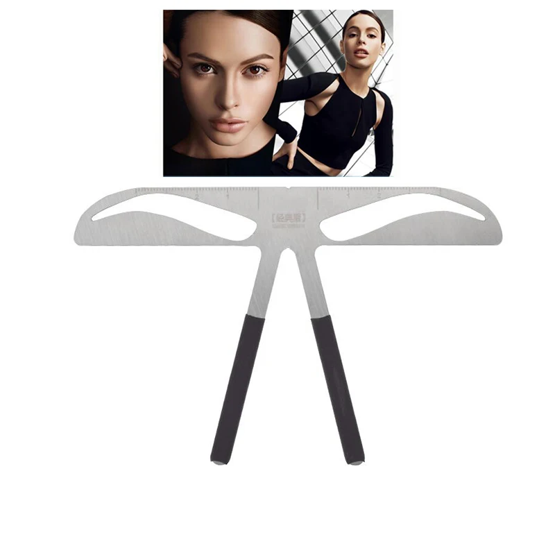 

Mental T-shaped Classic eyebrows Stencils Positioning Makeup Permanent Eyebrow Balance Ruler 2U1024