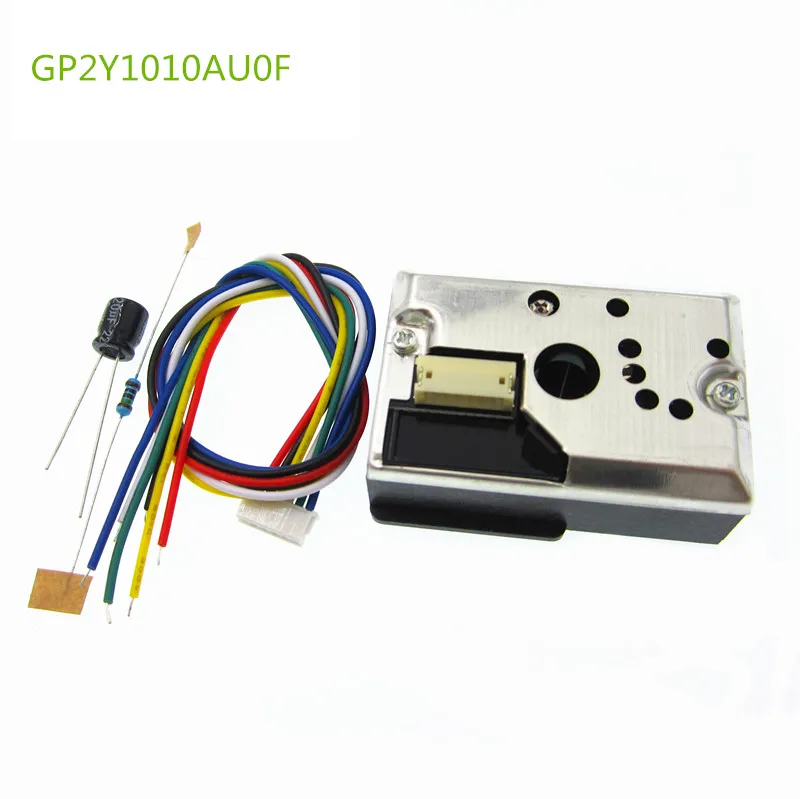

1PCS GP2Y1010AU0F Compact Optical Dust Sensor Smoke Particle Sensor With Cable GP2Y1014AU0F