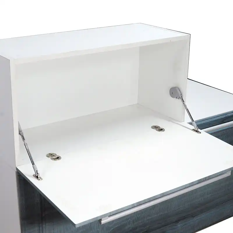 1Pair/Lot Door Flap Down Stay DROP LID SUPPORT Cupboard Door