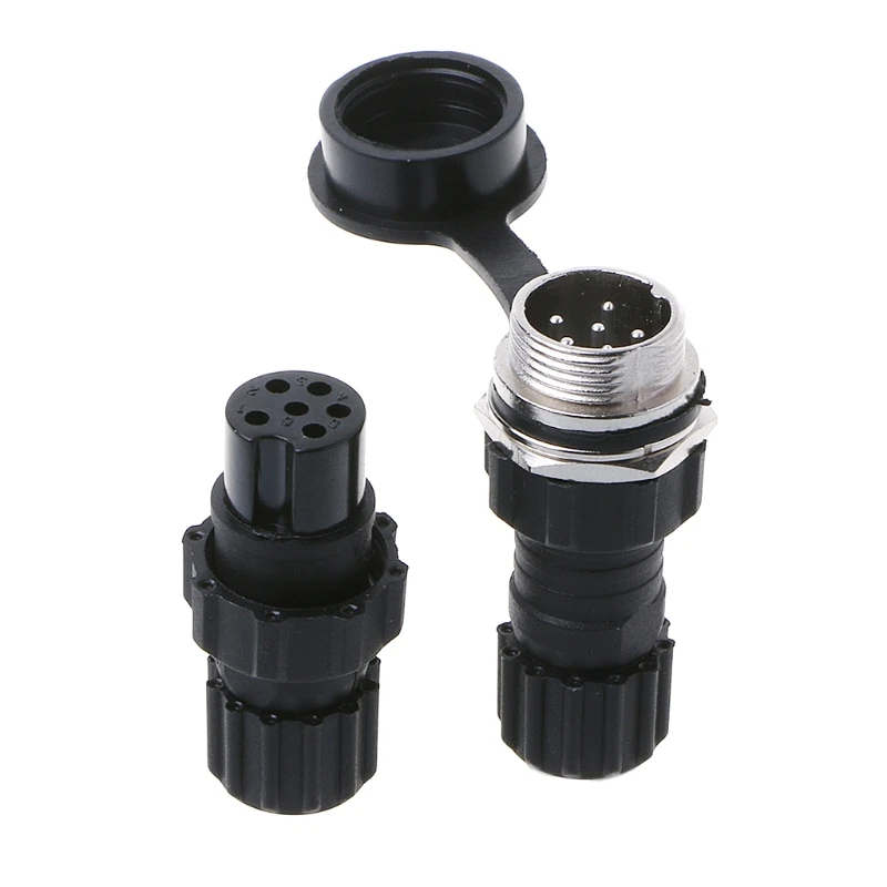 

GX16 Waterproof Aviation Connector Plug Socket Sensor Encoder 2/3/4/5/6 Pin New