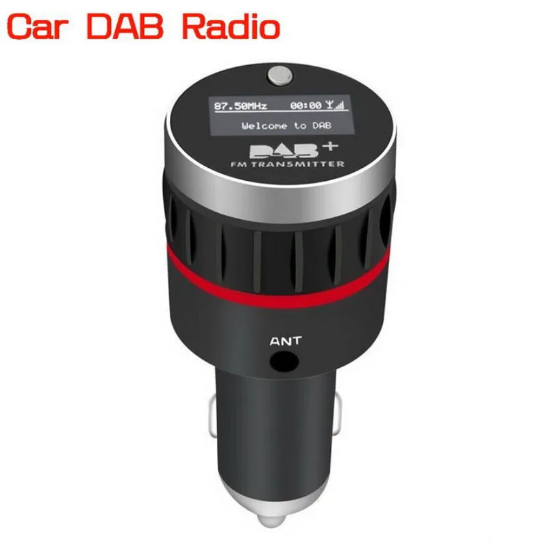Цифровой радиоприемник DAB + с FM передатчиком функция прикуривателя пусковое