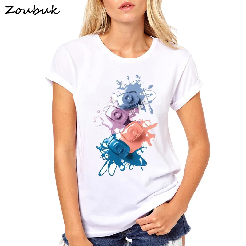 Tops de verano 2018 Harajuku esmalte de uñas T camisa mujeres Diseño De camisetas manga corta suelta Plus tamaño Mujer camisetas Camiseta mujer Tops de verano 2018 Harajuku esmalte de uñas T camisa mujeres Diseño De camisetas manga corta suelta Plus tamaño Mujer camisetas Camiseta mujer