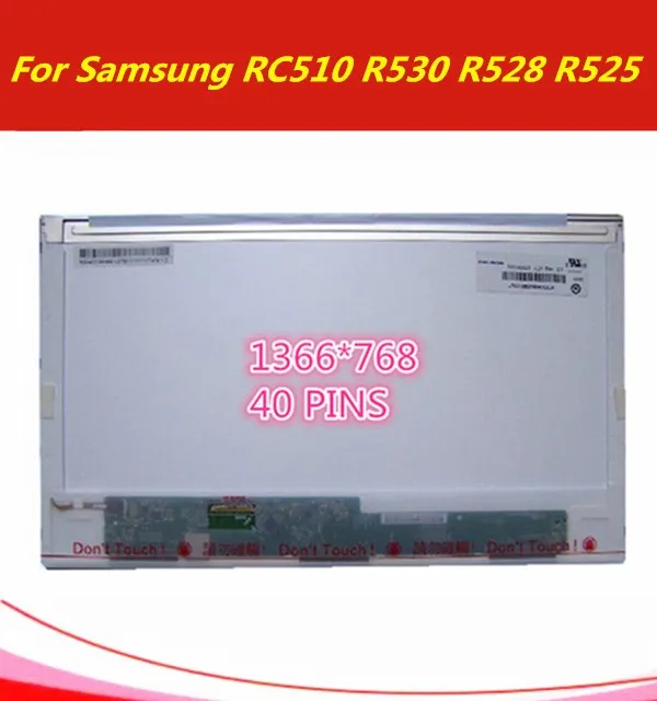 Для samsung RC510 R530 R528 R525 ЖК-экран матрица разрешение 1366*768 HD 15," светодиодный дисплей