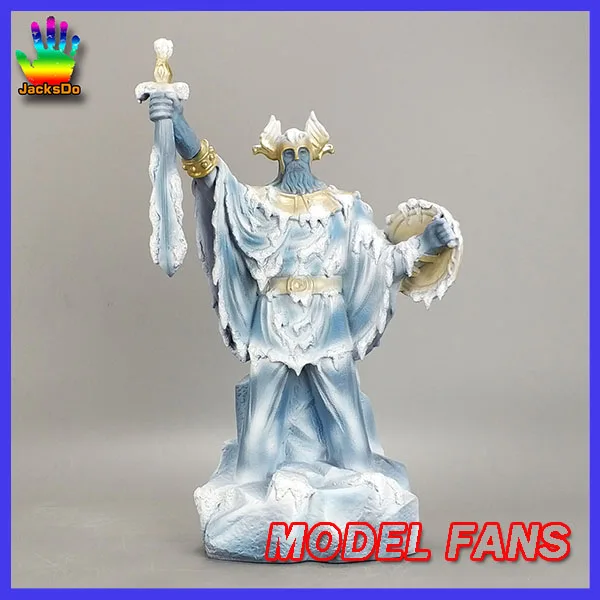 Модели для любителей в наличии jacksdo saint seiya игрушечная Статуэтка из смолы odin gk 31 см