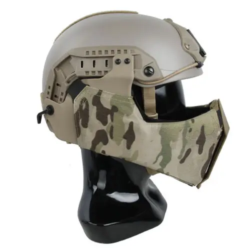 2889 мандибль тактическая направляющая соединение Половина лица защита для OC Highcut шлем
