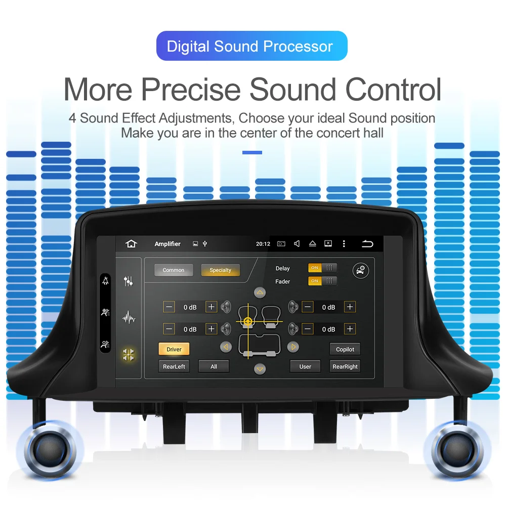 Perfect Isudar 1 Din Automotivo Radio Android 9 For Renault/Megane 3 Fluence GSP Car Multimedia DVD Player 8 Core RAM 4G ROM 64G DSP DVR 3