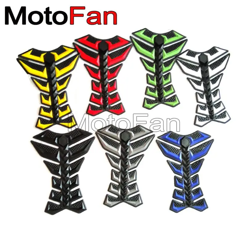 

3D Rubber Motorcycle Fuel Tank Sticker Pad Protector Decal For Yamaha MT07 MT09 MT10 R3 R25 R125 YZF-R1 R6 Tmax 530 FZ6 FZ8 FZ1