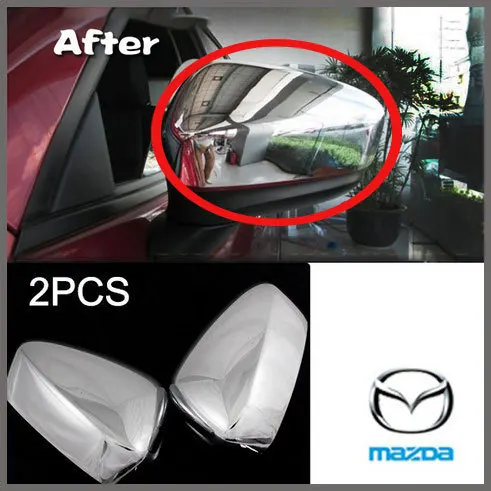 free shipping For 2012~2013 Mazda CX-5 Side Mirror Rearview Cover Trim Exterior 2P | Автомобили и мотоциклы