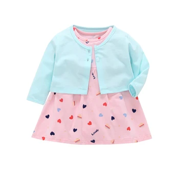 

2019 Limited Special Offer Cotton Baby Girls Jackets Female Baby Summer Dress Neonatal Overbes Pants Girl Haats Shawl Clothing