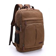 Boshikang модный винтажный мужской холщовый рюкзак, Школьный Рюкзак Для Путешествий, мужской рюкзак, Большой Вместительный рюкзак, школьные сумки