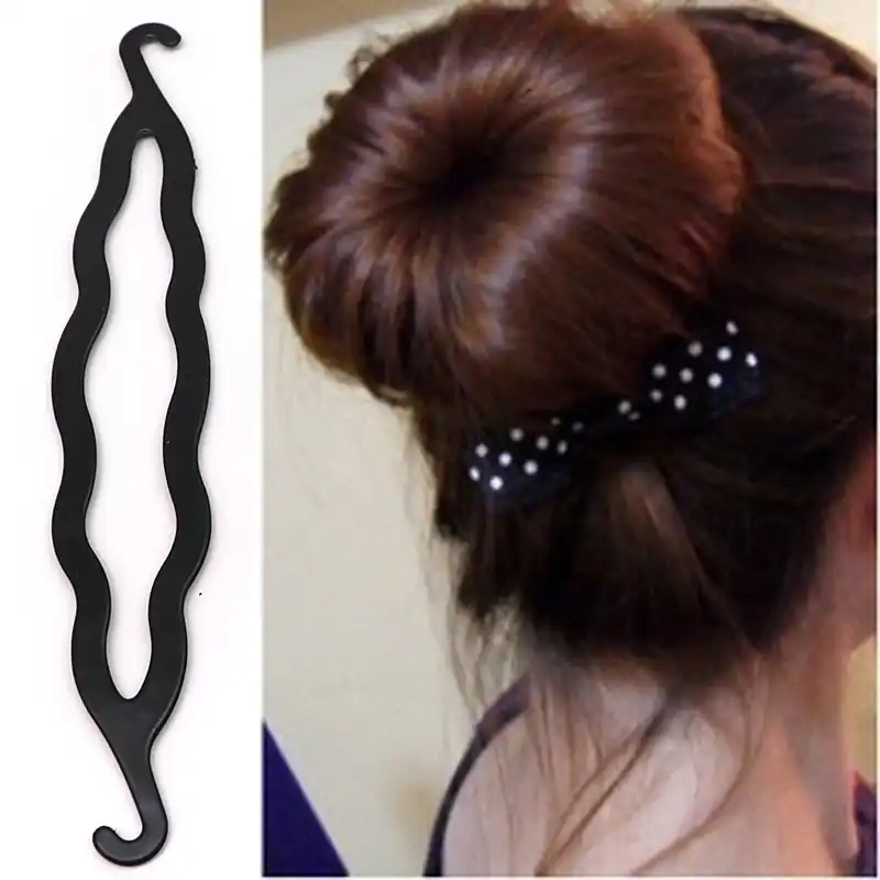 1pcs Women Hair Braid Tool French Twist Hair Bun Ornament Hair