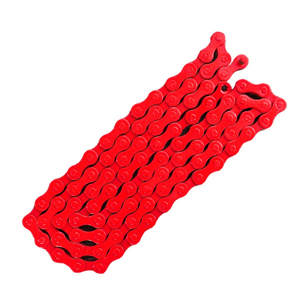 Excellent Bicycle MTB BMX Road Bike 1/2"X 1/8" Fixied Chain Single Speed 96 Link Red 1 Excellent Bicycle MTB BMX Road Bike 1/2"X 1/8" Fixied Chain Single Speed 96 Link Red 1