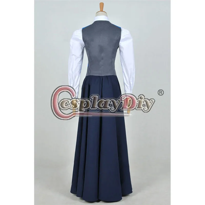 Cosplaydiy Доктор Кто Серия 7 Дженни Флинт Косплей Костюм для взрослых женщин Хэллоуин
